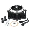 Turbinenspike - Luftfilter - Ansaugfilter - CNC - für Harley Motorräder