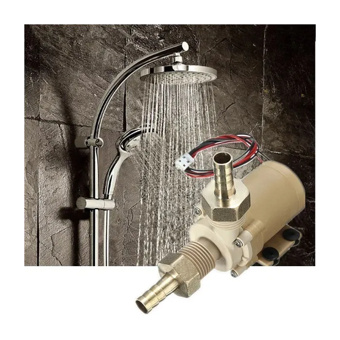 Solarpumpe - 12V DC - Heiß- / Kaltwasserzirkulation - bürstenloser Motor