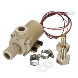 Solarpumpe - 12V DC - Heiß- / Kaltwasserzirkulation - bürstenloser Motor