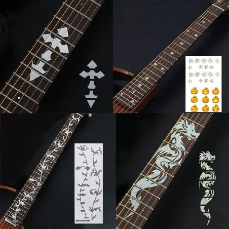 Guitar fretboard stickers - ultra thinGuitars