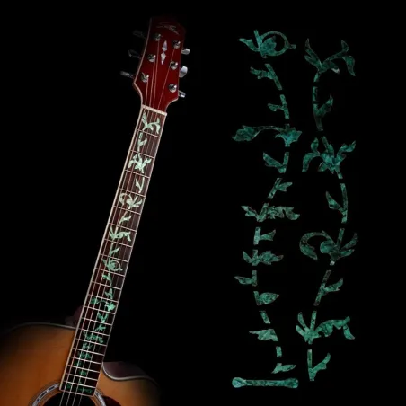 Gitarrengriffbrettaufkleber - ultradünn - Lebensbaum