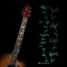 Gitarrengriffbrettaufkleber - ultradünn - Lebensbaum