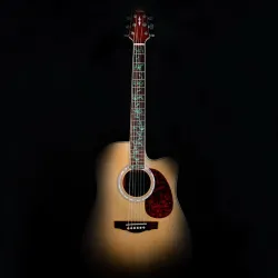 Gitarrengriffbrettaufkleber - ultradünn - Lebensbaum