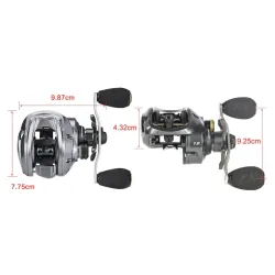 Professional fishing reel - long casting - ultra light - 7.2:1 / 8.1:1 - 18LBTools
