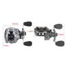 Professional fishing reel - long casting - ultra light - 7.2:1 / 8.1:1 - 18LBTools