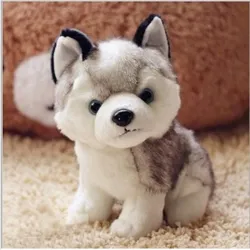 Husky-Hund - Plüschtier - 18cm