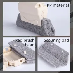 Window groove cleaning brush - for corners / gapsCleaning