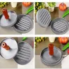 Mince meat pressing mold - burger making tools - aluminum alloyBBQ