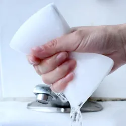 Melamine sponge - for cleaning - for kitchen / bathroom / shoes - 100 piecesCleaning