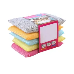 Kitchen cleaning sponges - non-stick - multifunctional use - 4 piecesCleaning