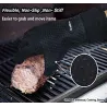 Langer Schutzhandschuh - zum Reinigen / Grillen - hitzebeständig - Silikon - 1 Stück