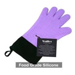Long protective glove - for cleaning / BBQ - heat resistant - silicone - 1 pieceCleaning