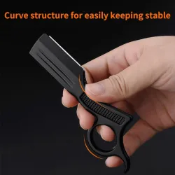Manual shaving razor - blade holderShaving