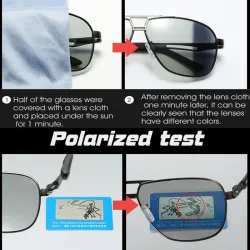 Photochromic sunglasses - polarized - day / night driving - UV400Sunglasses