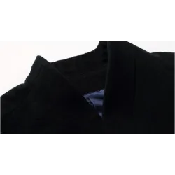 Herren Wollmantel - lange Jacke - Slim Fit