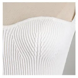 Stylischer Langarmpullover - sexy T-Shirt - eckiger Kragen