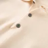 Men's POLO pullover - t-shirt with buttons - cashmereHoodies & Sweatshirt