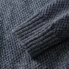 Klassischer Strickpullover mit Streifen - Kaschmir / Baumwolle