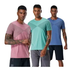 Herren Sport T-Shirt - schnell trocknend - elastisch - Kompression