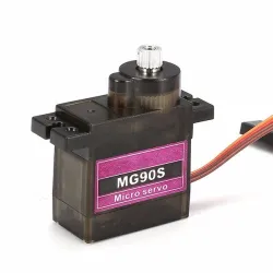 Mini Micro Servo Tester - Metallgetriebe - für RC 250 450 Hubschrauber / Flugzeug / Auto - SG90 / MG90S - 9g