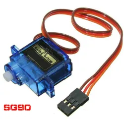 Mini Micro Servo Tester - Metallgetriebe - für RC 250 450 Hubschrauber / Flugzeug / Auto - SG90 / MG90S - 9g