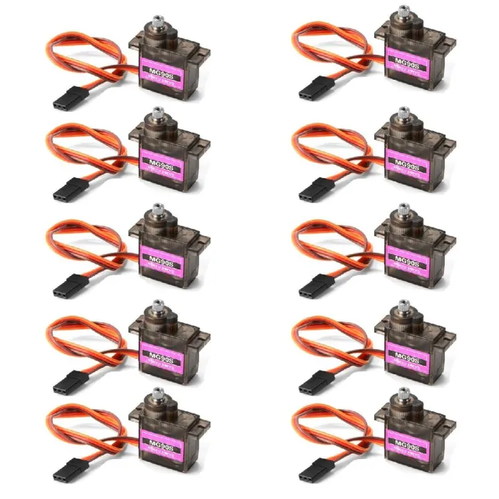 MG90S / SG90 servo - metal gear - 9g - for RC helicopter / plane / boat / car / robotR/C plane