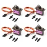 MG90S / SG90 Servo - Metallgetriebe - 9g - für RC Hubschrauber / Flugzeug / Boot / Auto / Roboter