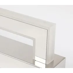 Modern bathroom mirror light - LED - stainless steel lamp - 9W - 42cmWall lights