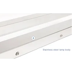 Moderne Badezimmerspiegelleuchte - LED - Edelstahllampe - 9W - 42cm
