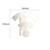 Moderne Acryl-Wandleuchte - LED- WiFi-Design