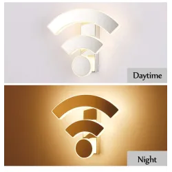 Moderne Acryl-Wandleuchte - LED- WiFi-Design