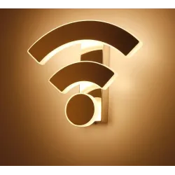 Moderne Acryl-Wandleuchte - LED- WiFi-Design
