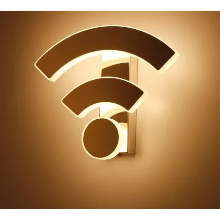 Moderne Acryl-Wandleuchte - LED- WiFi-Design