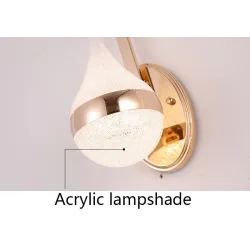 Moderne LED-Wandleuchte - Wandleuchte - Goldeisen