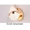 Moderne LED-Wandleuchte - Wandleuchte - Goldeisen