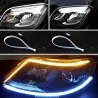 Car LED DRL strip - turn signal / fog lights - flexible - 12VDaytime Running Lights (DRL)