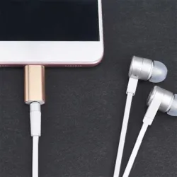 Micro USB Type-C to 3.5mm headphone jack - adapter - splitterAccessories