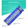 Single camping mattress - self-inflating - sleeping mat with pillow - waterproofOutdoor & Camping