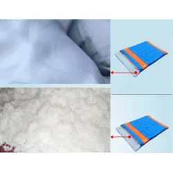 Doppelschlafsack - mit Reißverschluss - warm - wasserdicht