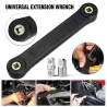 Universalverlängerungsschlüssel - mit 2 Adaptern - 3/8"