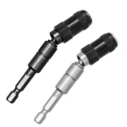 Magnetischer Schraubbohrer - verstellbar - schwenkbarer Spitzenhalter - 1/4" Sechskantschaft - Verlängerung - Adapter