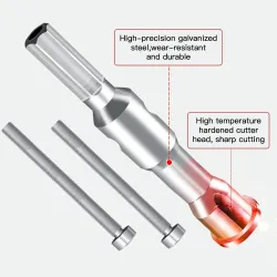 Automatische Abisolierzange - Kabelschälen - Stecker verdrehen