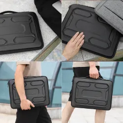 Schützende Hartschale - Laptophülle - mit Tragegriff - wasserdicht - 13" / 14" / 15,6" / 17"