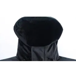 Luxurious warm winter jacket - long parka - with hood - duck downJackets