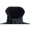 Luxuriöse warme Winterjacke - langer Parka - mit Kapuze - Entendaunen