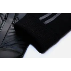 Modische Kurzjacke - glänzende Daunen-Winterwindjacke