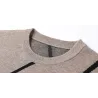 Elegant knitted sweater - big letter printHoodies & Sweatshirt