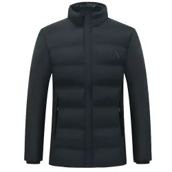 Warme Winterjacke - gesteppter dicker Windbreaker
