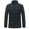 Warme Winterjacke - gesteppter dicker Windbreaker
