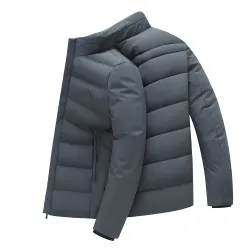 Warme Winterjacke - gesteppter dicker Windbreaker